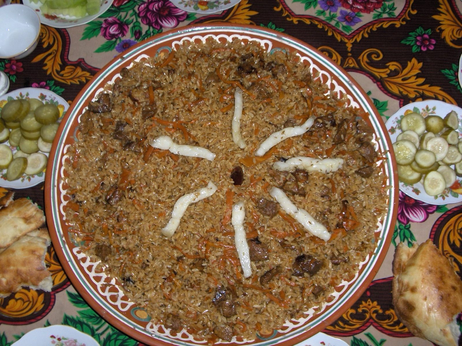 Праздничный плов на лягане